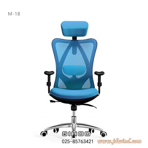 南京人体工学椅M-18蓝色