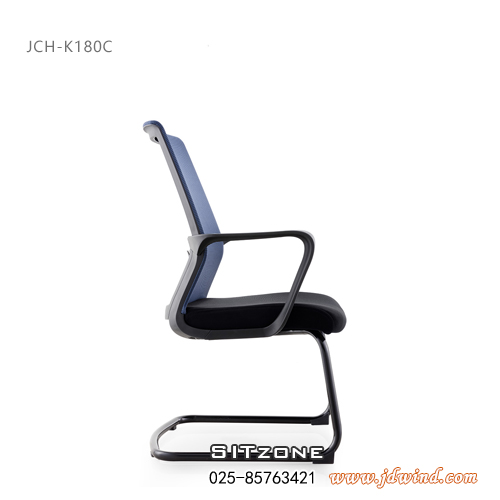 南京弓形椅JCH-K180C左视图