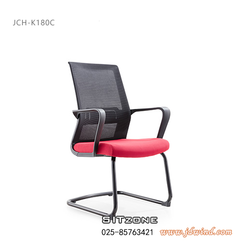 南京弓形椅JCH-K180C红色