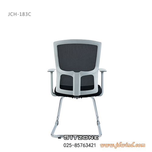 南京弓形椅JCH-KT183C白框后背图