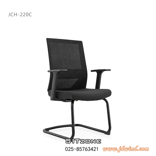 南京弓形椅JCH-K220C侧视图