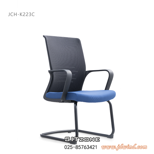 南京弓形椅JCH-K223C黑色2