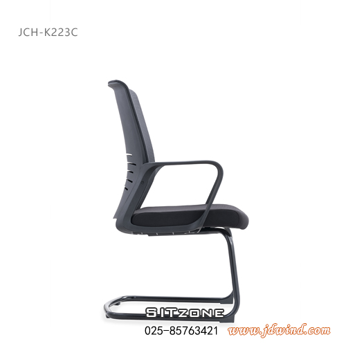 南京弓形椅JCH-K223C黑色3