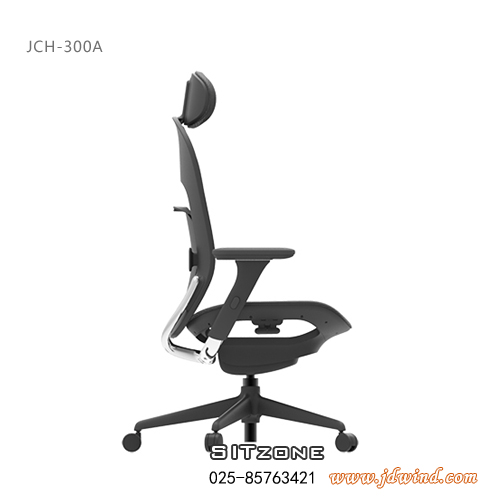 南京网布老板椅JCH-K300A黑色3