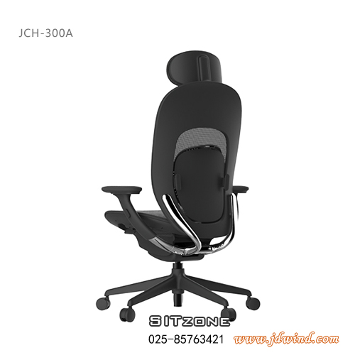 南京网布老板椅JCH-K300A黑色5