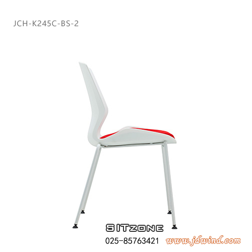 南京塑钢椅JCH-K245C-BS-2侧面图