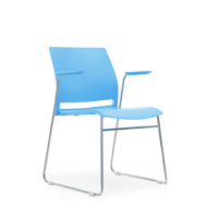 Sitzone南京办公椅，南京塑料洽谈椅JCH-252C-LS-F2，南京塑料会议椅