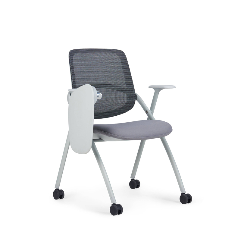 Sitzone南京办公椅，Jupiter南京培训椅 带写字板 侧面图