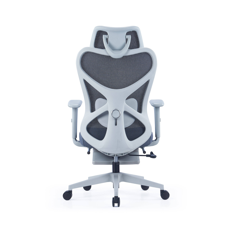 Sitzone南京办公椅图3，波普Pop工学午休椅 带脚托 灰框