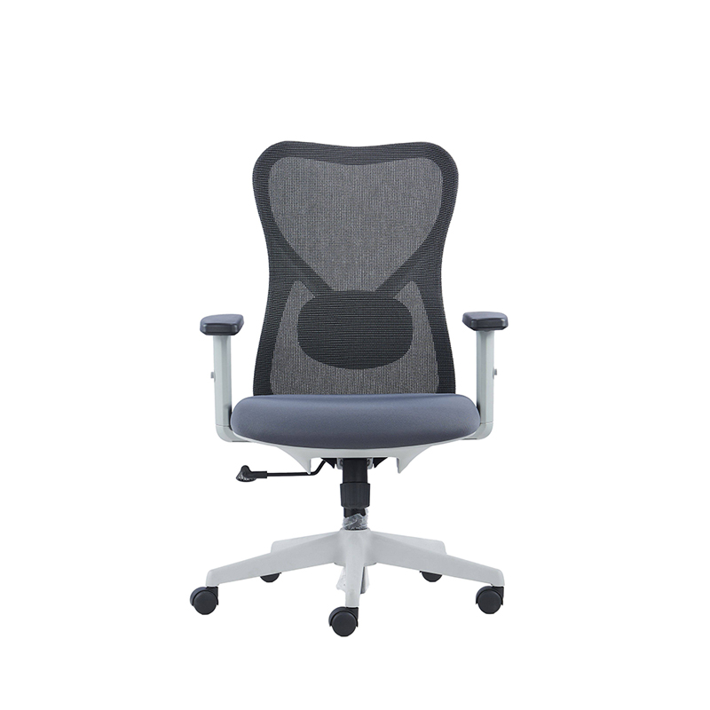 Sitzone南京办公椅，Radiat南京职员椅JCH-539B-HS，网布中背椅灰框