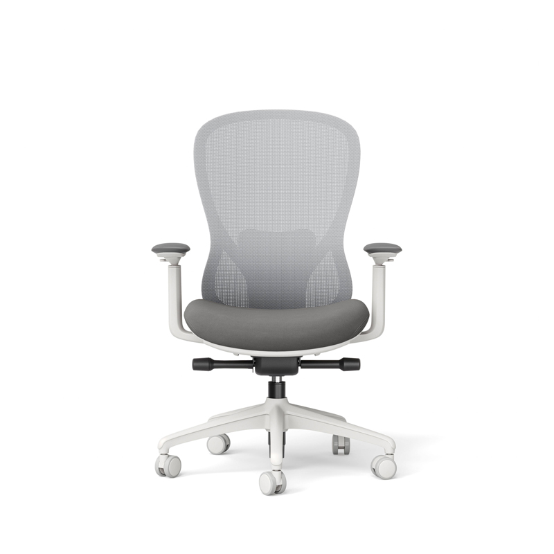 Sitzone南京办公椅，Yaotour南京职员椅CH-586B-HS，网布中背椅灰框