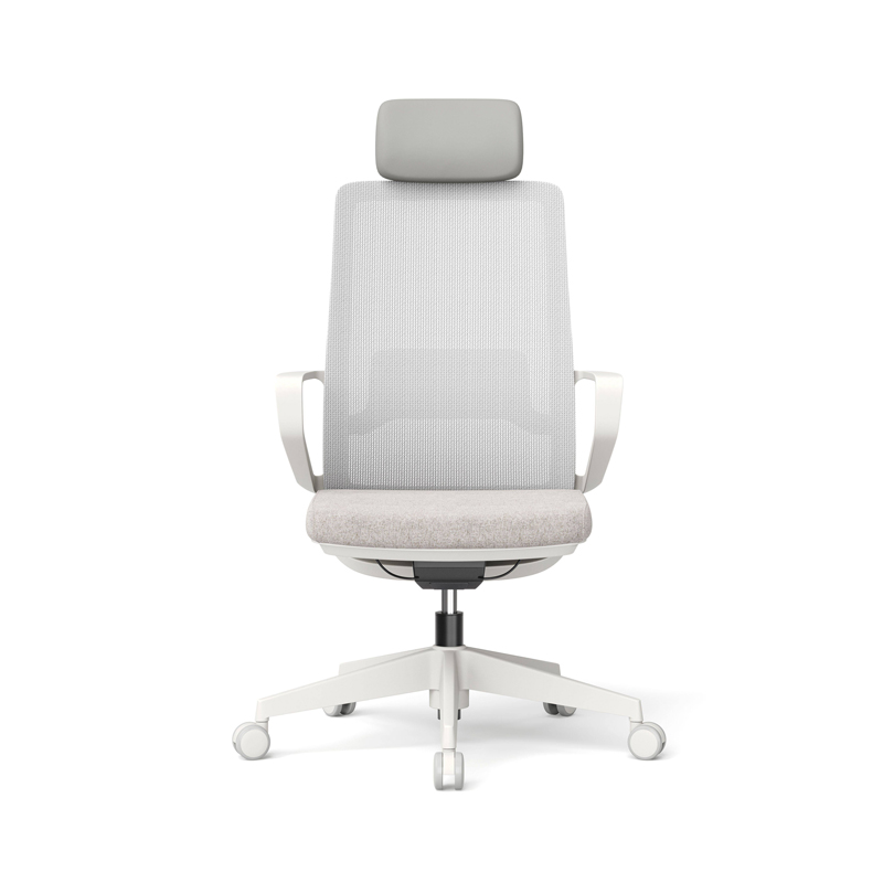 Sitzone南京办公椅，Kyla南京职员椅CH-K25AK-BS，网布主管椅带腰靠白框