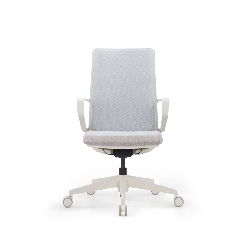 Sitzone南京办公椅，Kyla南京职员椅CH-K25B-BS，网布员工椅白框