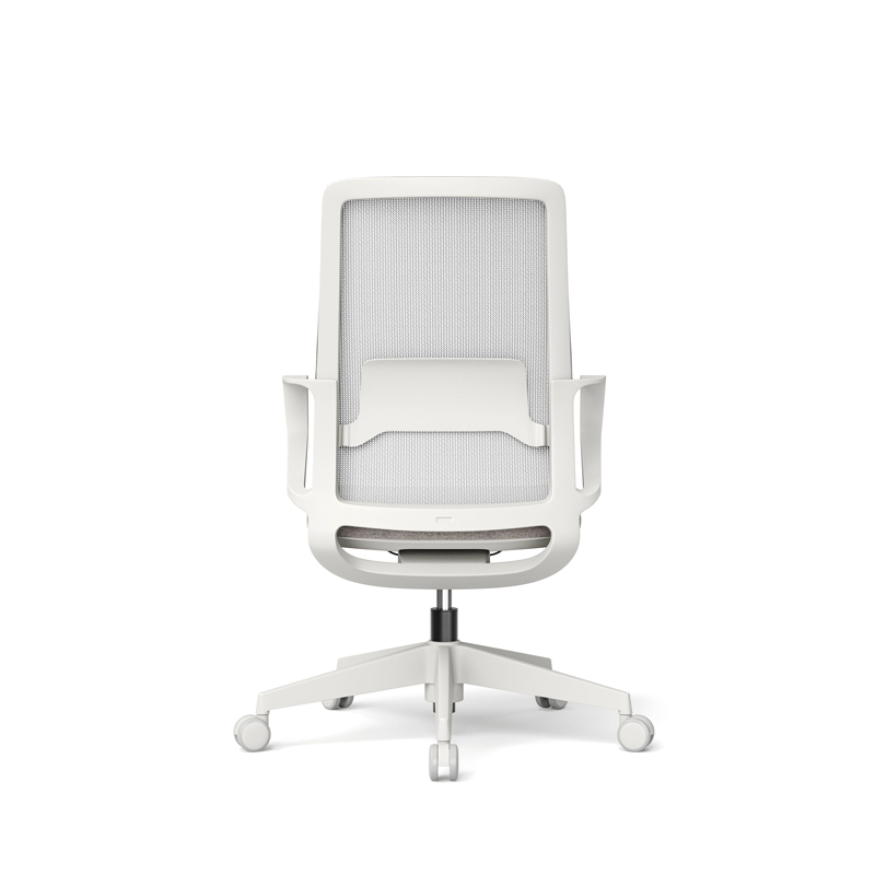 Sitzone南京办公椅图3，凯拉Kyla网布职员椅 带腰靠 白框