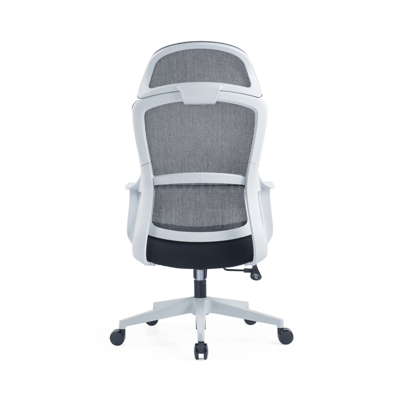 Sitzone南京办公椅图3，曲度S Curve高背职员椅 灰框