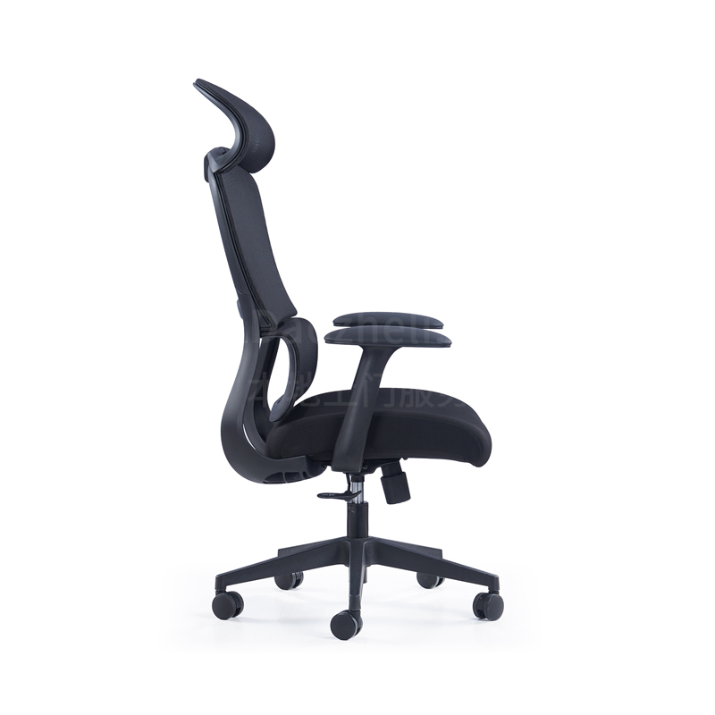 Sitzone南京办公椅图4，曲度T Curve网布职员椅 带头枕