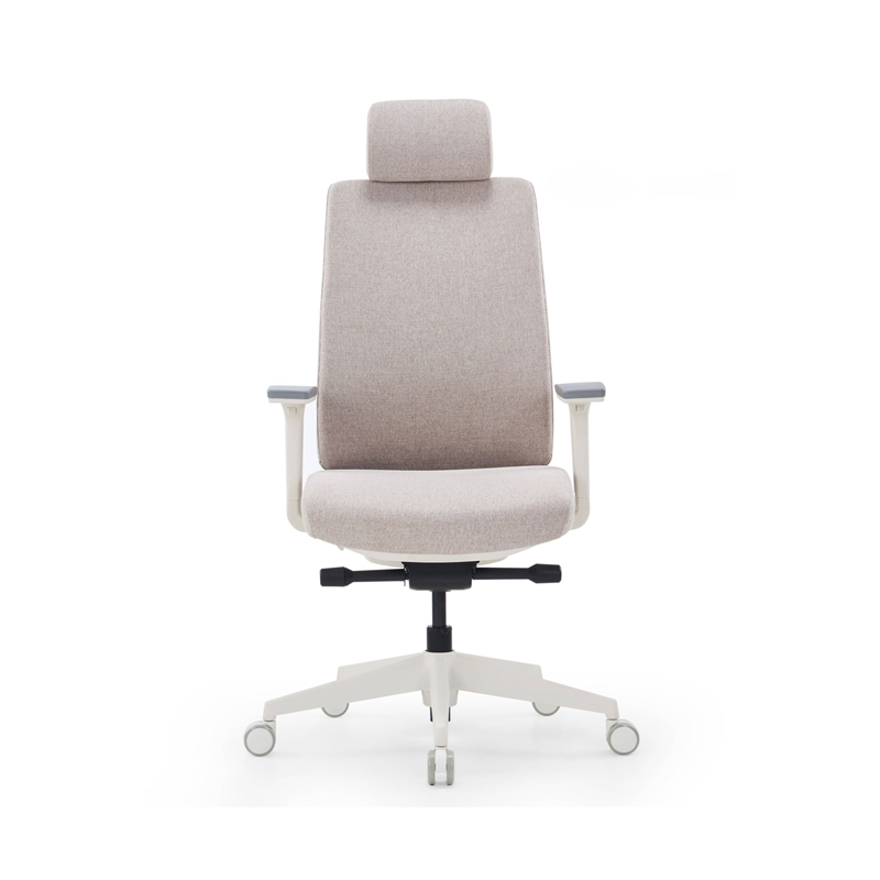 Sitzone南京办公椅图1，卓纳Kiro布艺高背椅 白框
