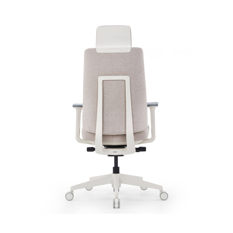 Sitzone南京办公椅图4，卓纳Kiro布艺高背椅 白框