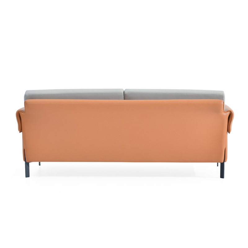 Sitzone南京办公沙发图3，卷耳Marsala长接待沙发